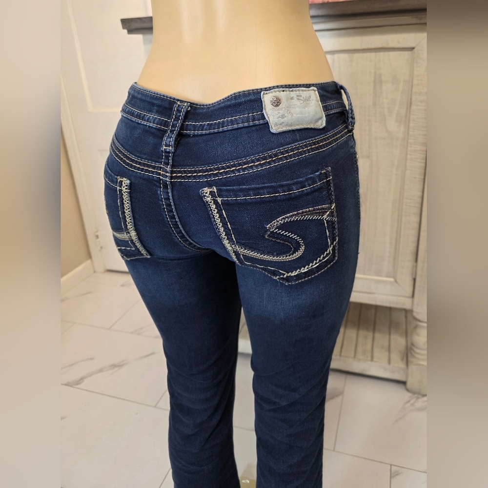 Aiko Dark Blue Skinny Jeans